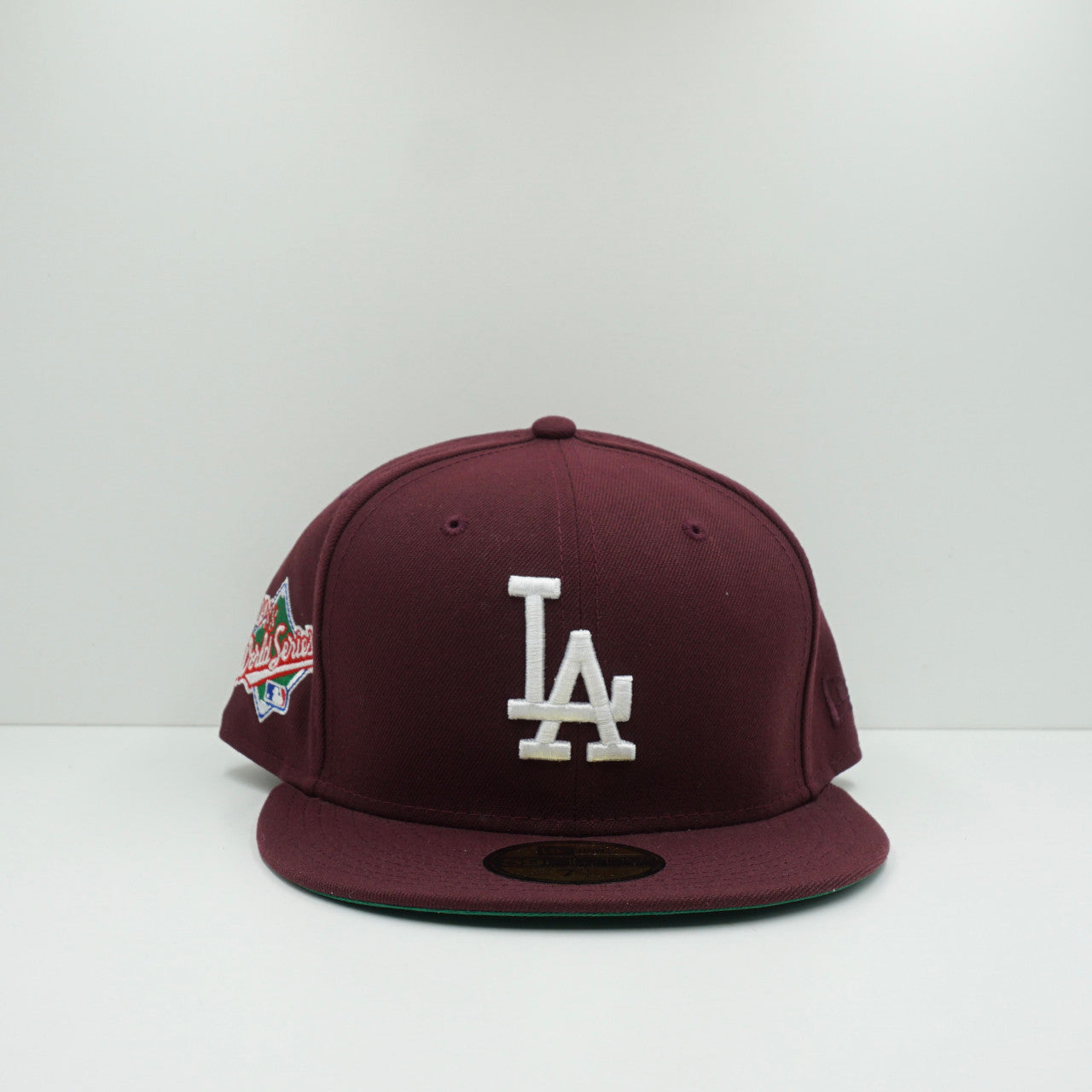 New Era LA Dodgers Maroon Fitted Cap