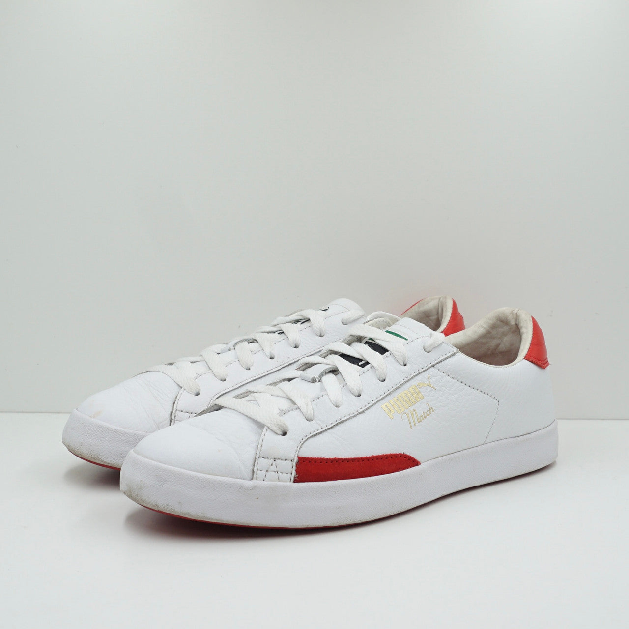 Puma Match Vulc White Red