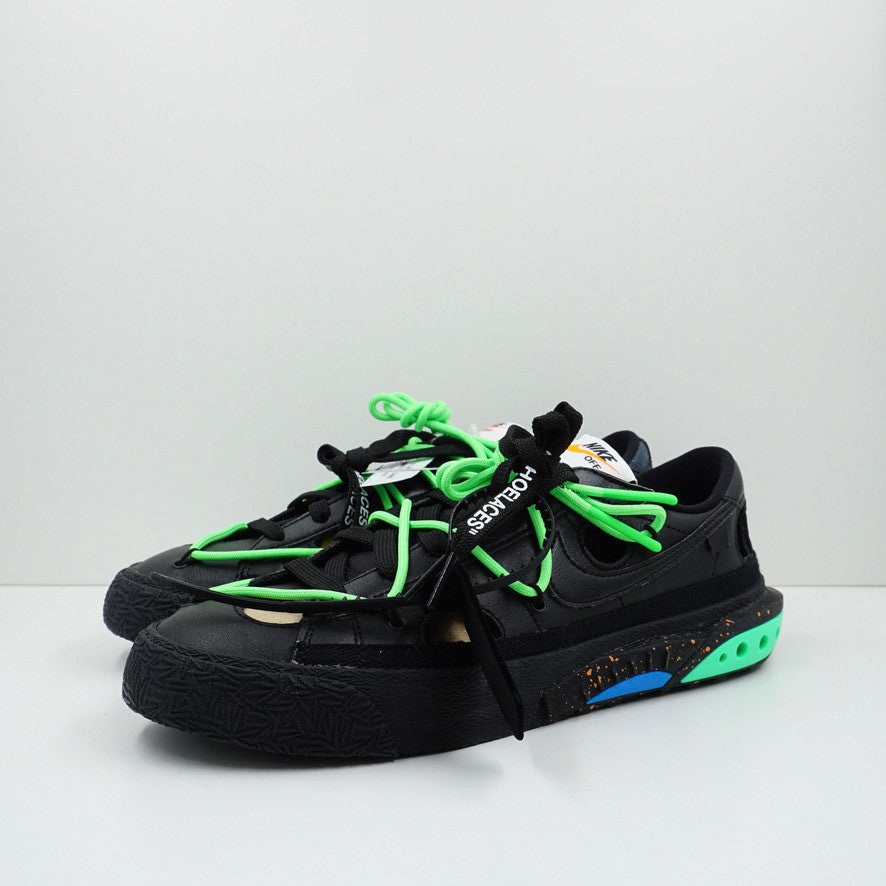 Nike Blazer Low Off-White Black Electro Green