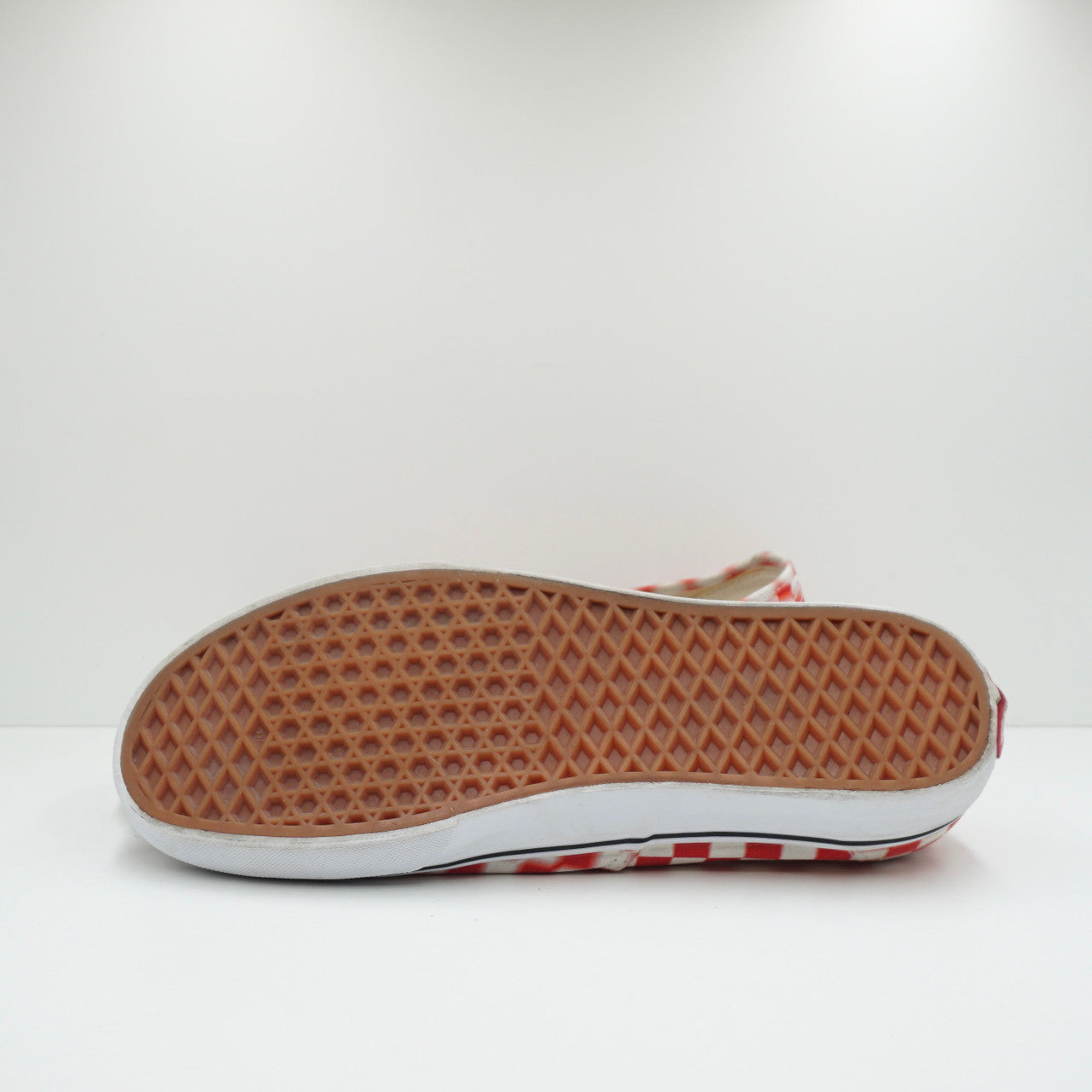 Vans Authentic Blur Checkerboard White Red