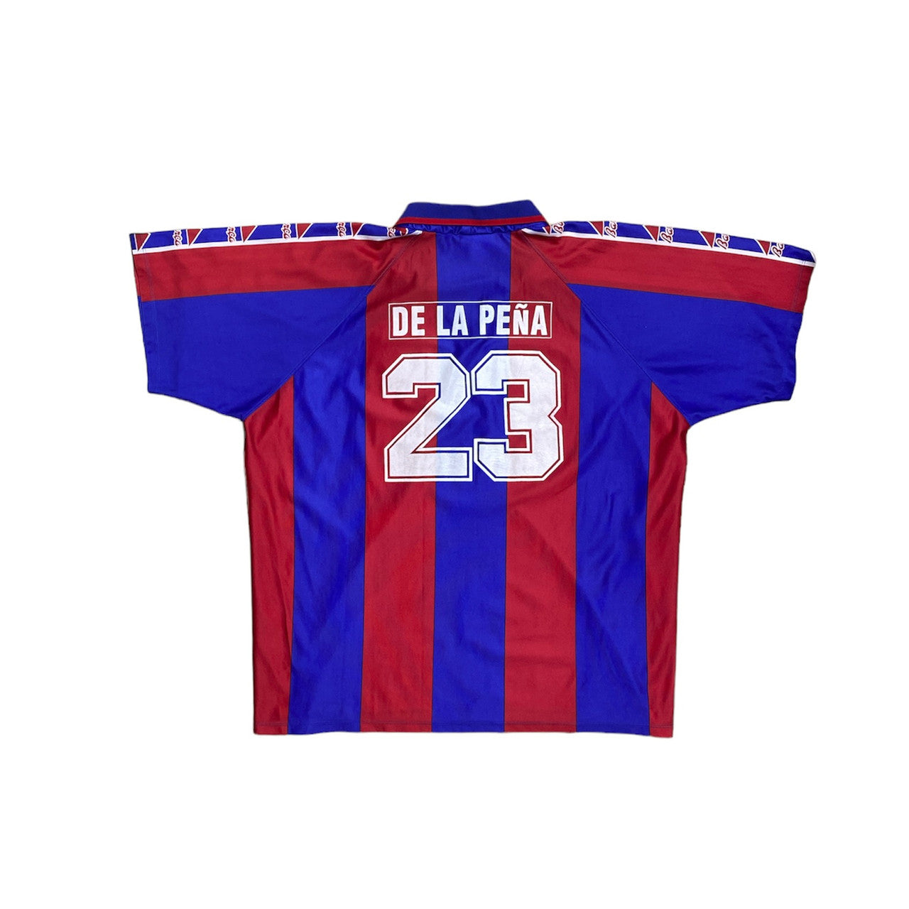 Vintage 1990s FC Barcelona De La Pena Home Shirt
