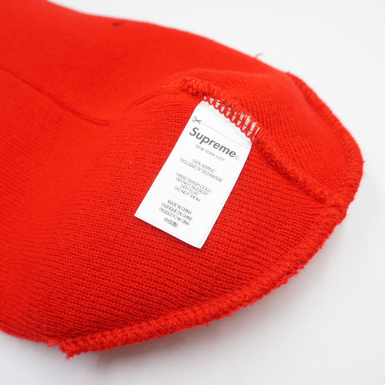 Supreme Red Beanie