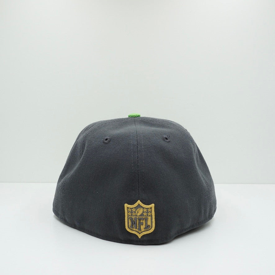 New Era Seattle Seahawks Logo Fitted Cap