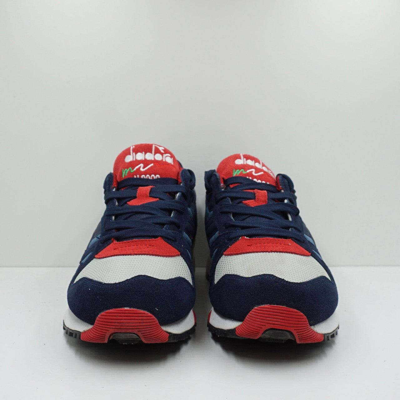 Diadora N9000 Heritage Made in Italy Navy Red