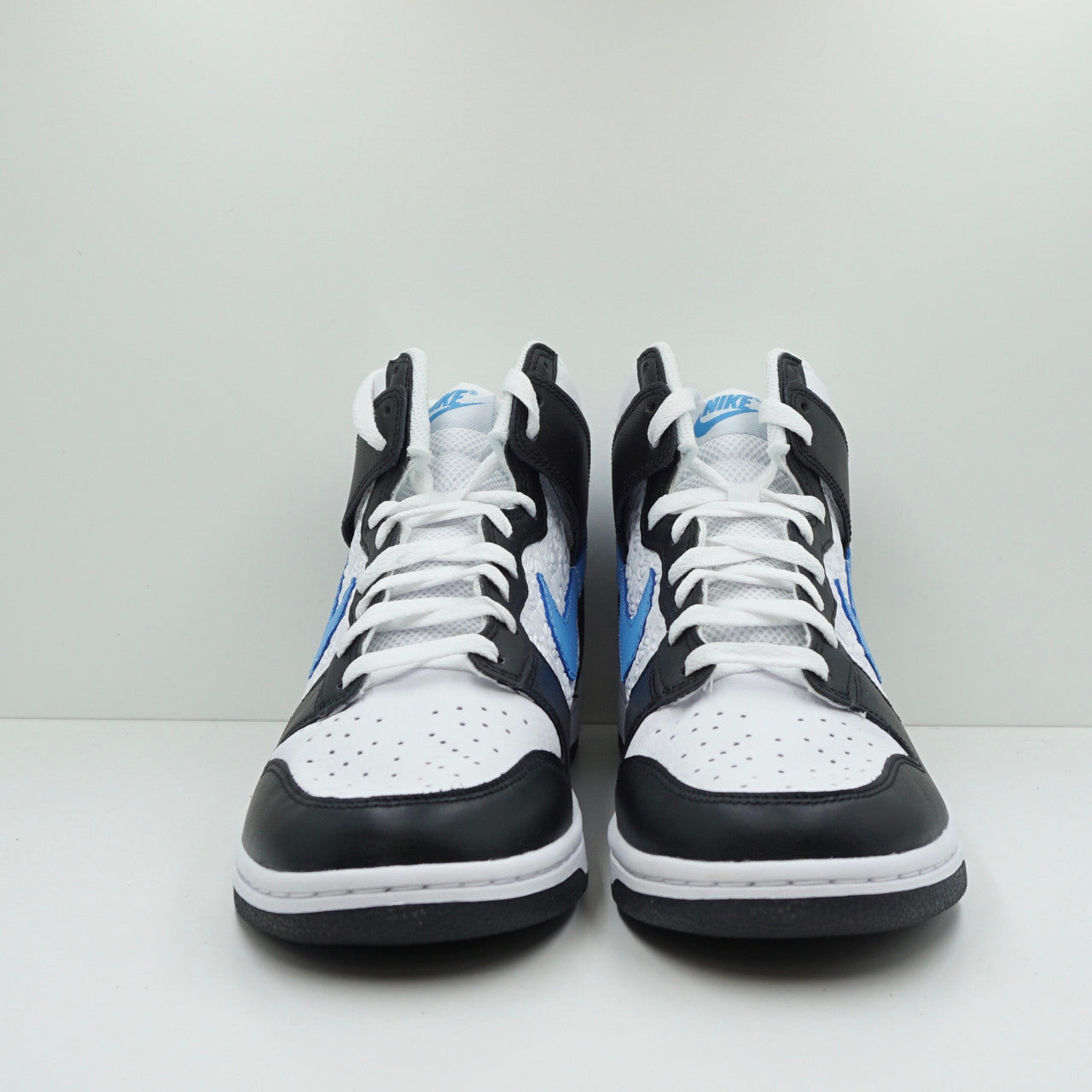 Nike Dunk High Retro FLC Black University Blue White