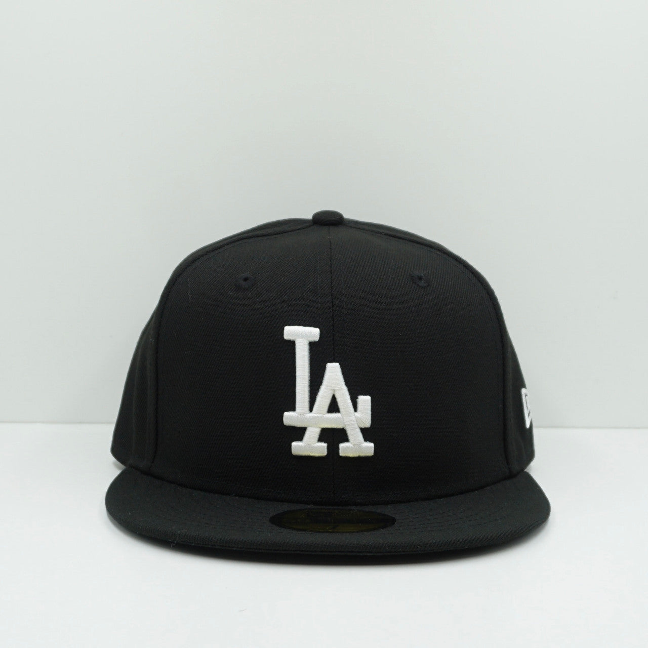 New Era LA Dodgers White/Black Fitted Cap