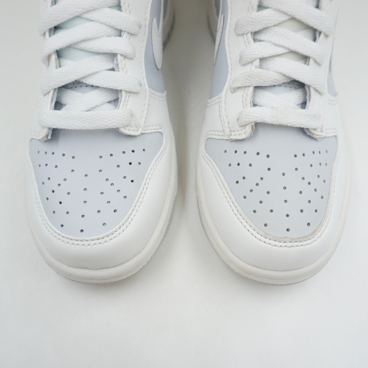 Nike Dunk High White Football Grey (GS)