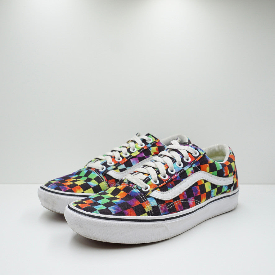 Vans Old Skool Comfycush Tie Dye Checker