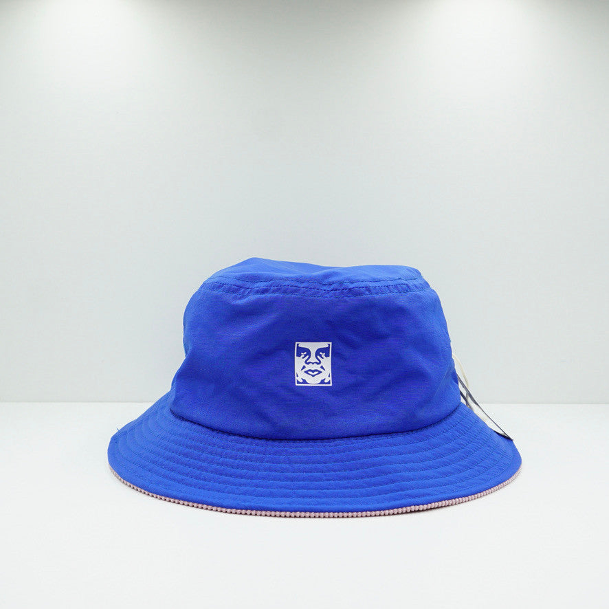 Obey Blue Reversible Bucket Hat