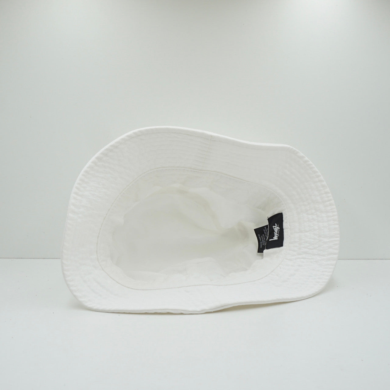 Stussy White Bucket Hat
