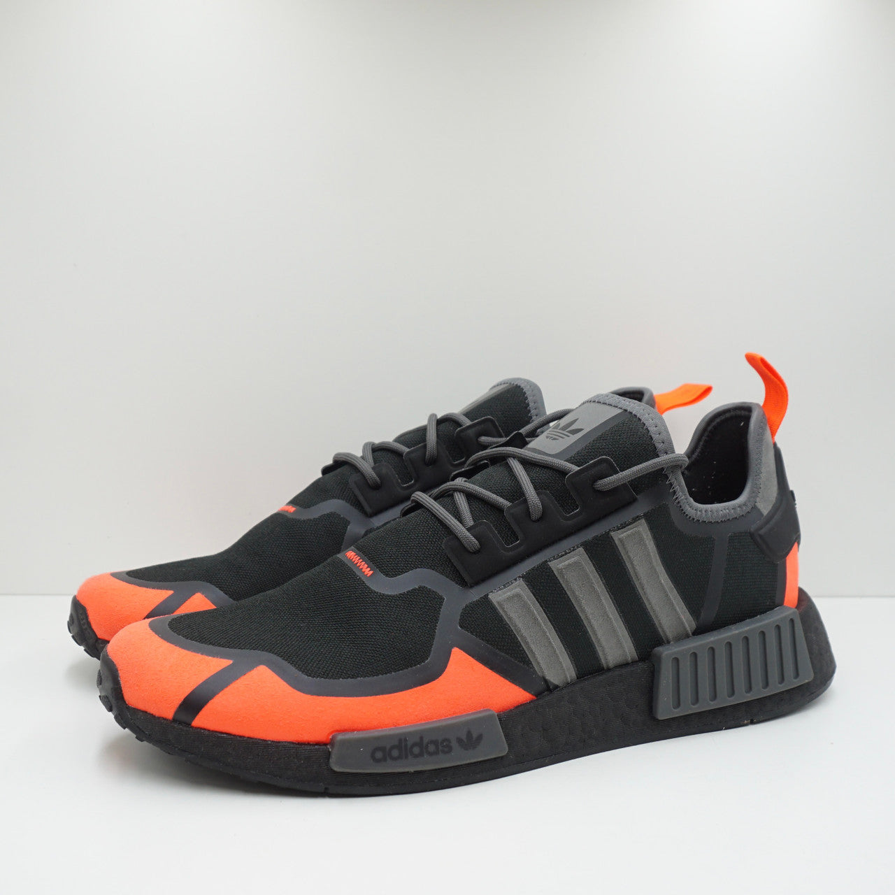 Adidas NMD R1 Core Black Solar Red Grey