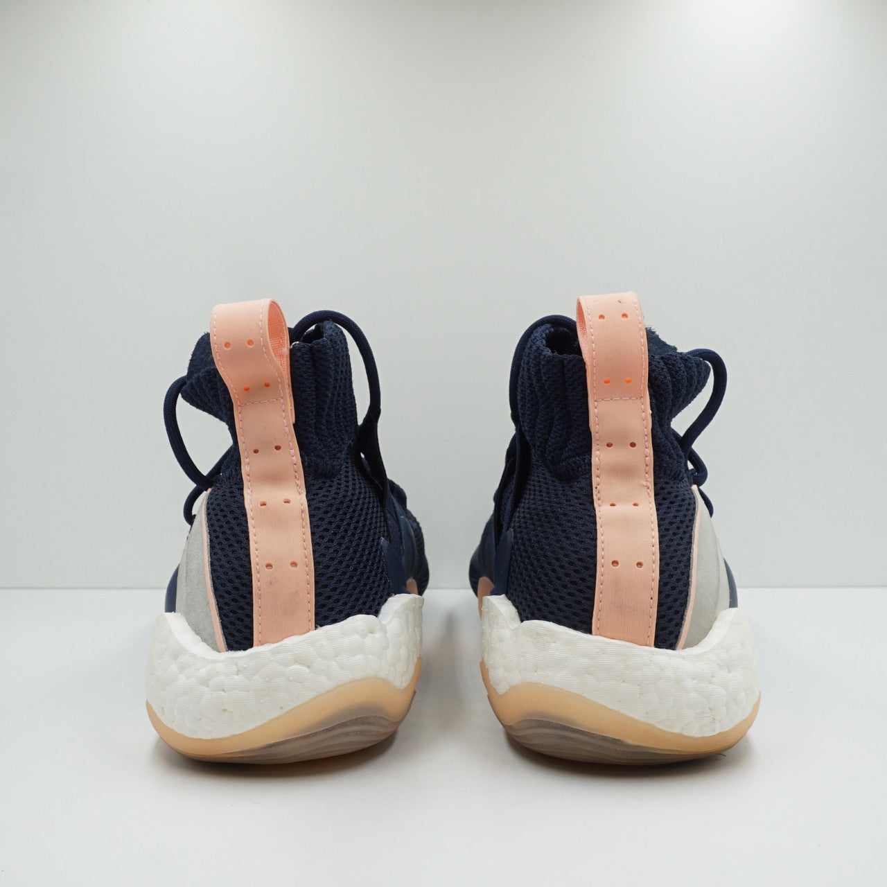 Adidas crazy byw x clearance collegiate navy clear orange