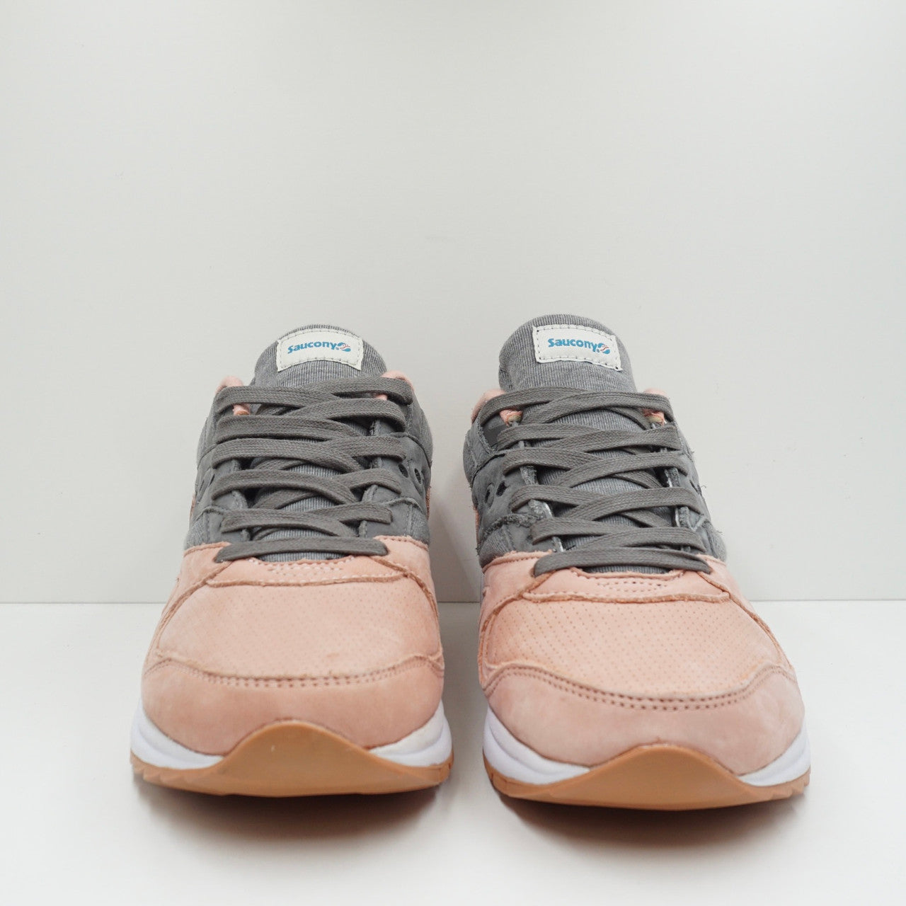 Saucony Grid 8000 Salmon Charcoal Sample