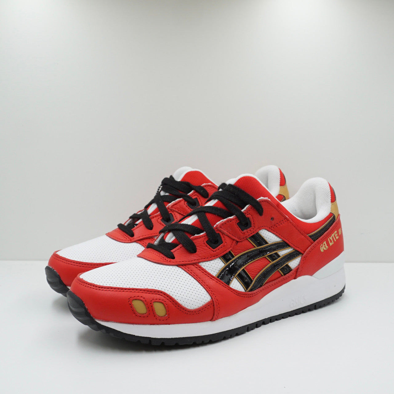 Asics gel lyte clearance iii red white black