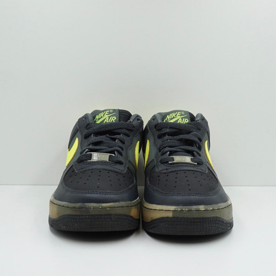 Nike Air force 1 Low Camo Volt (GS)