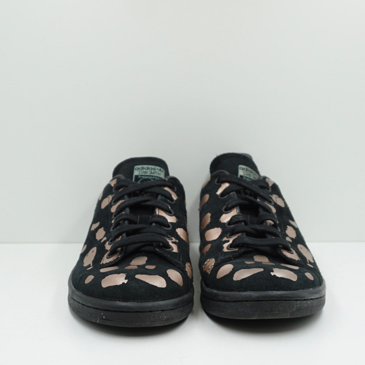 Adidas Stan Smith Black Rose Paint Splatter (W)