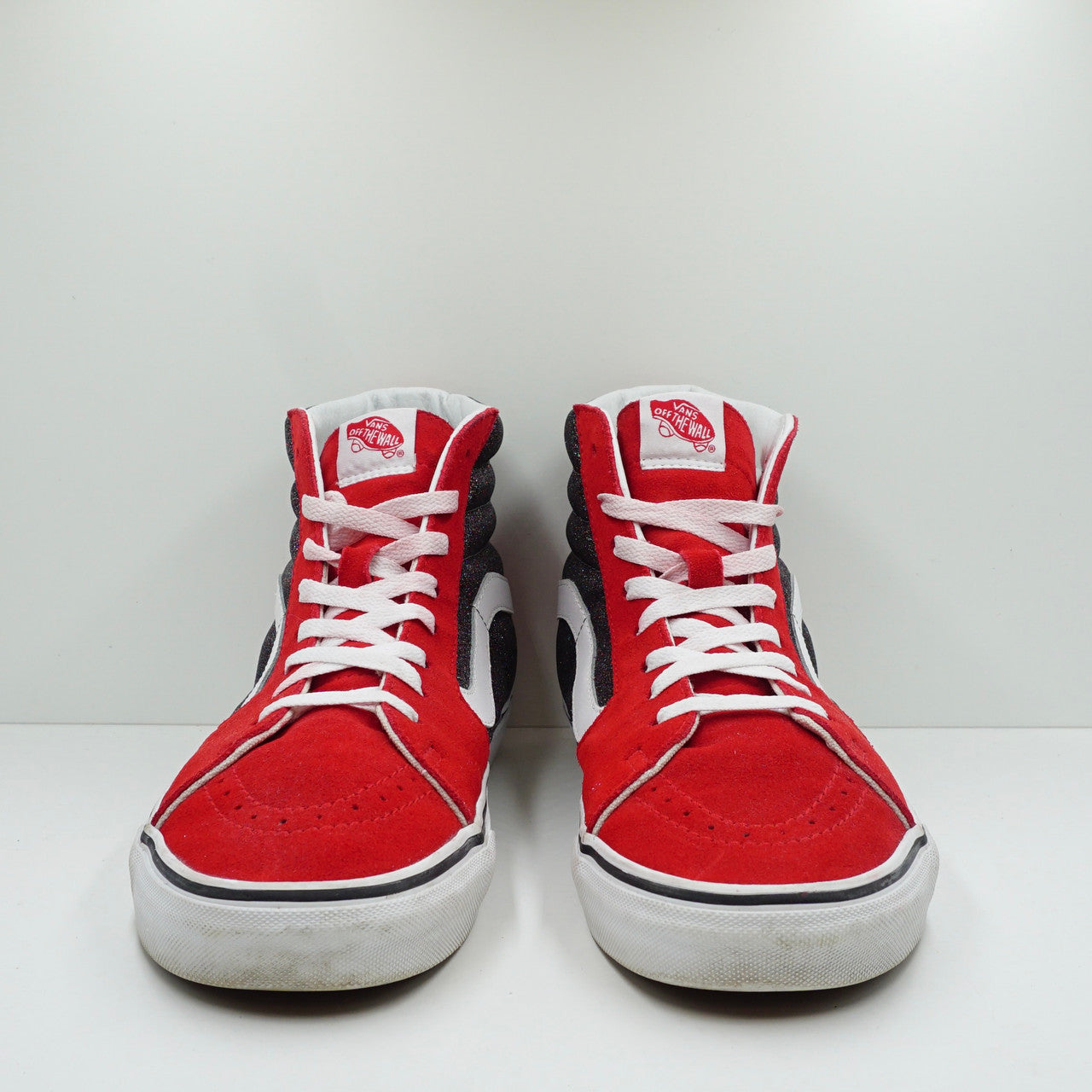 Red sparkle sale vans