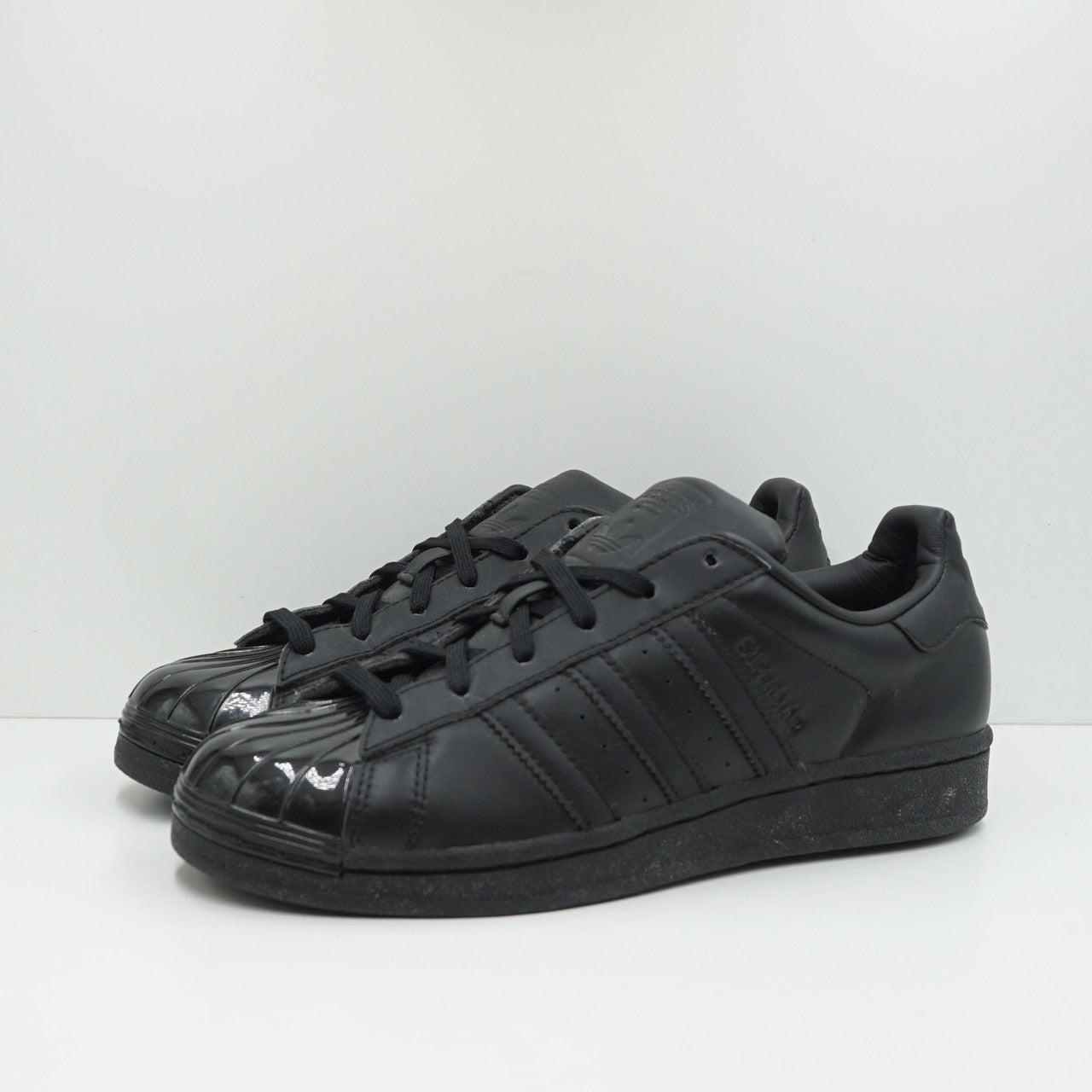 Adidas superstar best sale glossy toe black