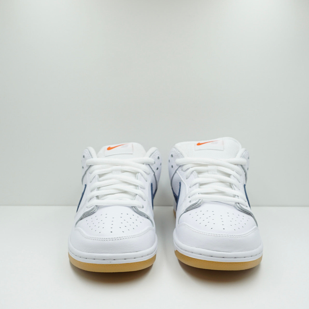 Nike SB Dunk Low Orange Label White Navy