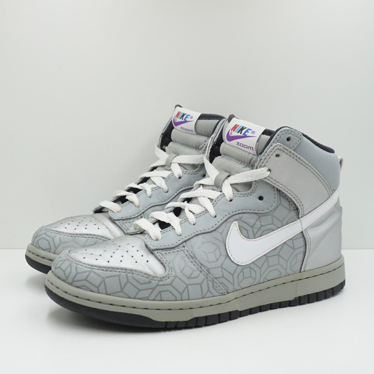 Dunk Low Dunk High Silver Nike Dunk High