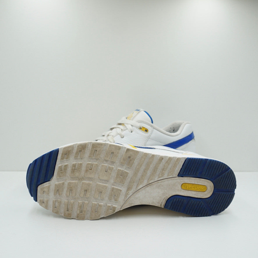 Reebok Classic Leather White Yellow Blue