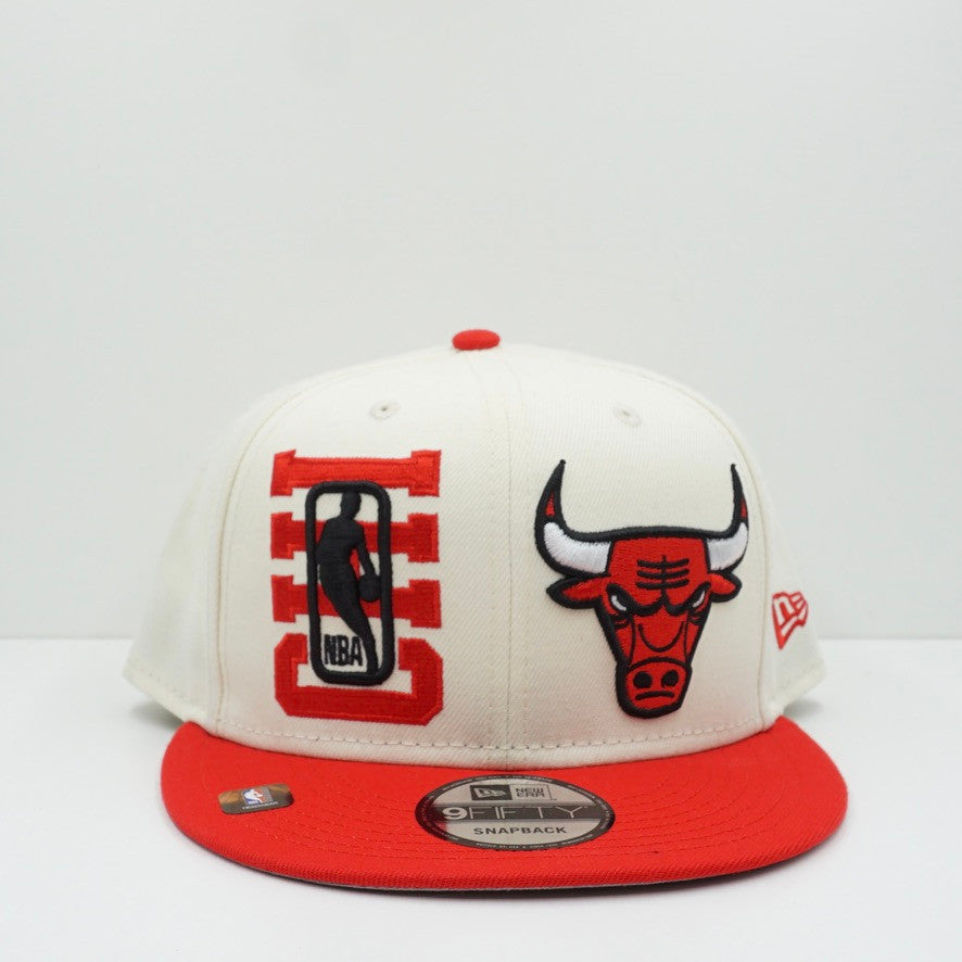 New Era Chicago Bulls Cream Snapback Cap
