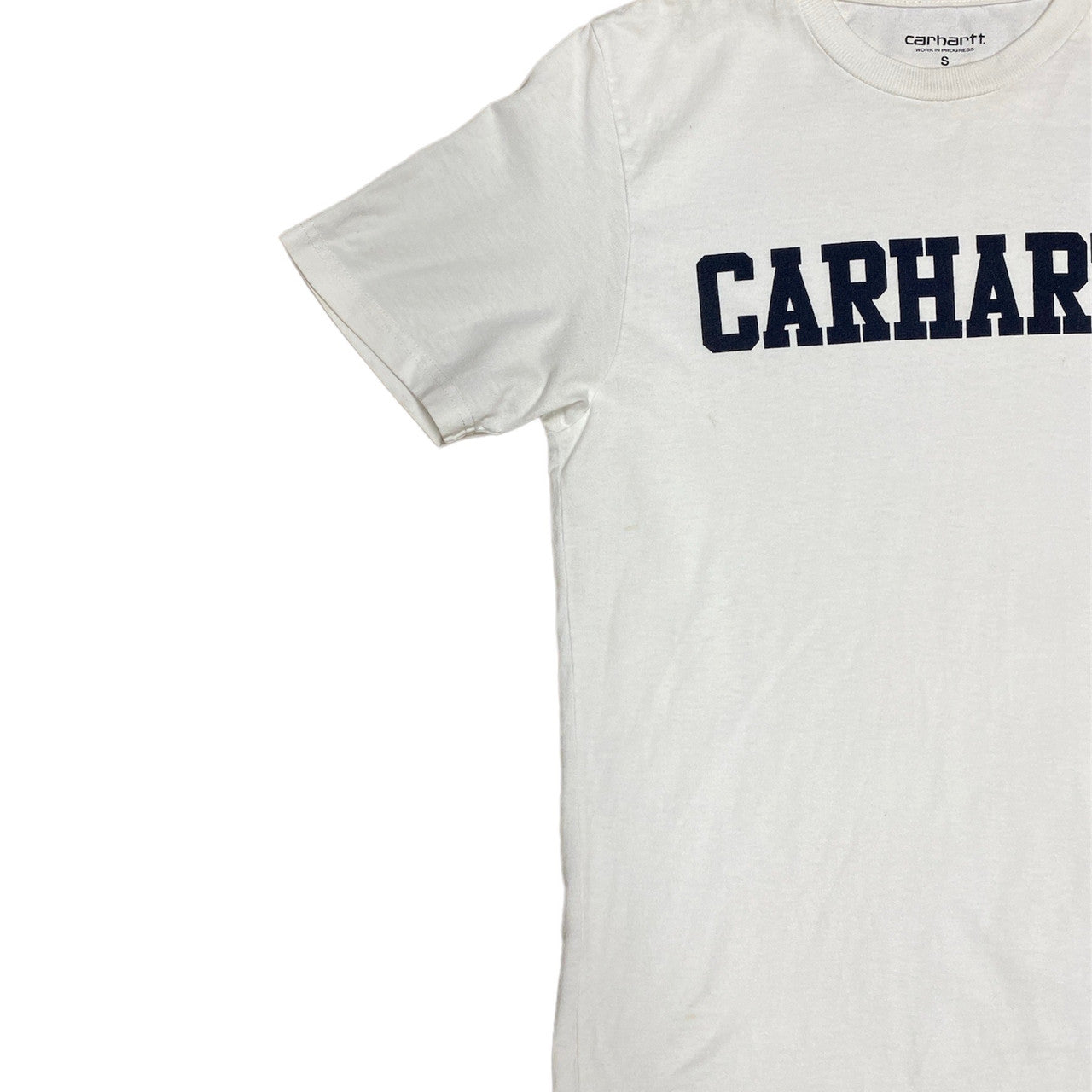 Carhartt White Navy Tshirt