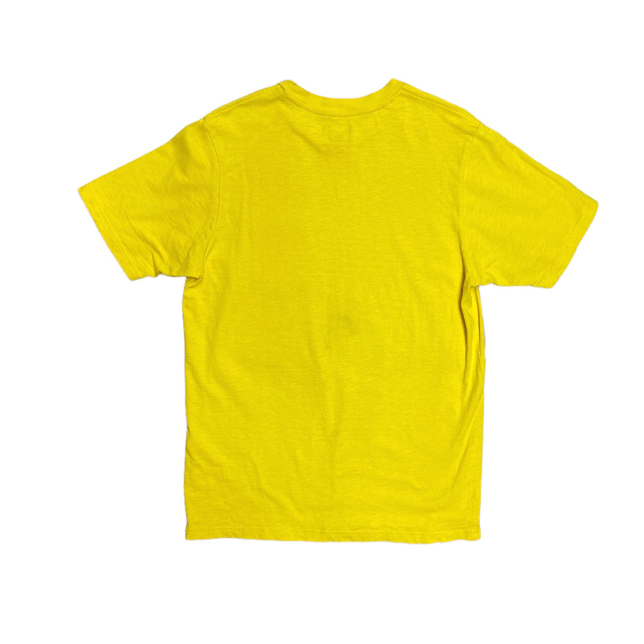 Supreme SS19 Overdyed Pocket Yellow Tshirt
