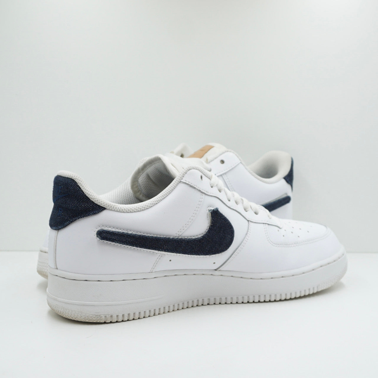 Air force 1 low removable sales swoosh pack white vachetta tan