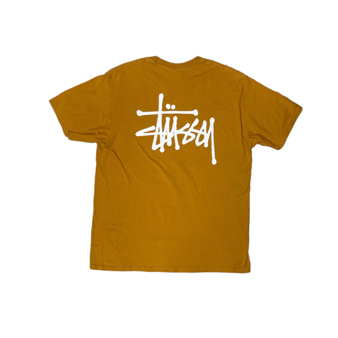 Stussy Logo Brown Tshirt