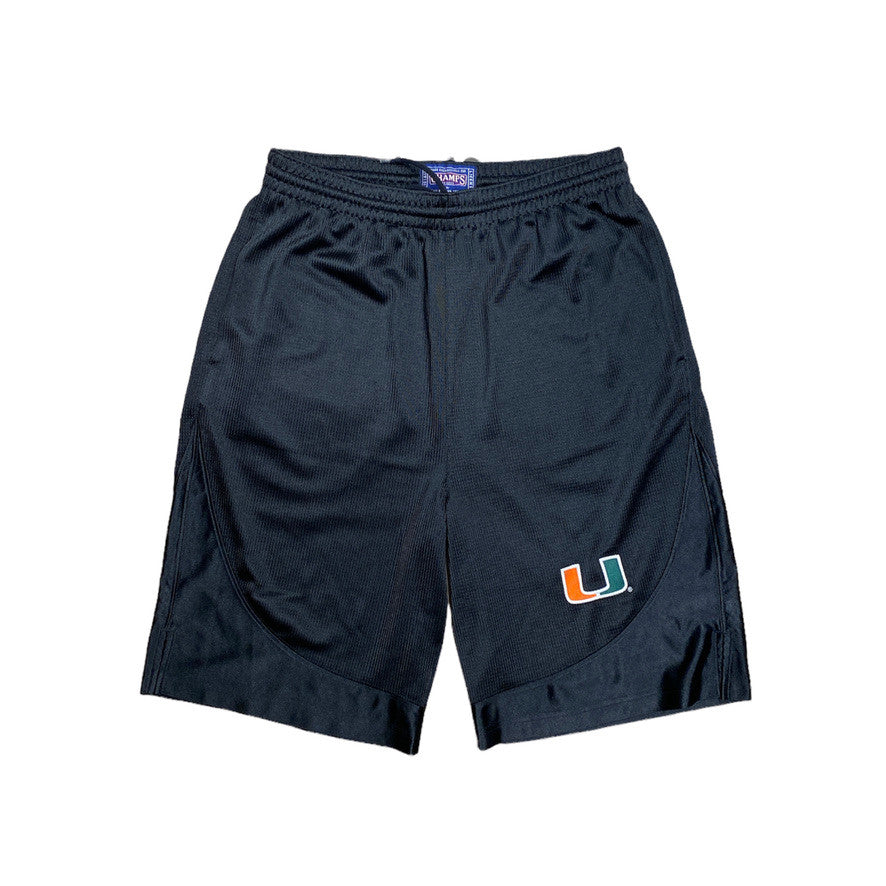 Champs NCAA University of Miami Hurricanes Black Shorts