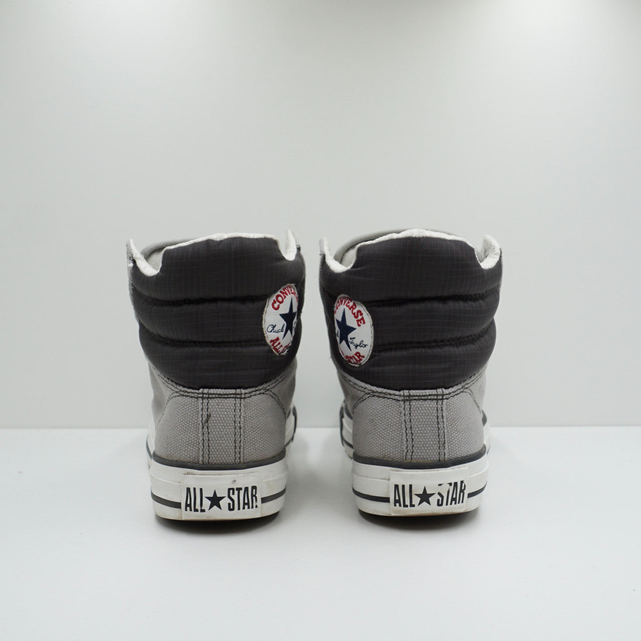 Converse All Star Hi Padded Collar Grey