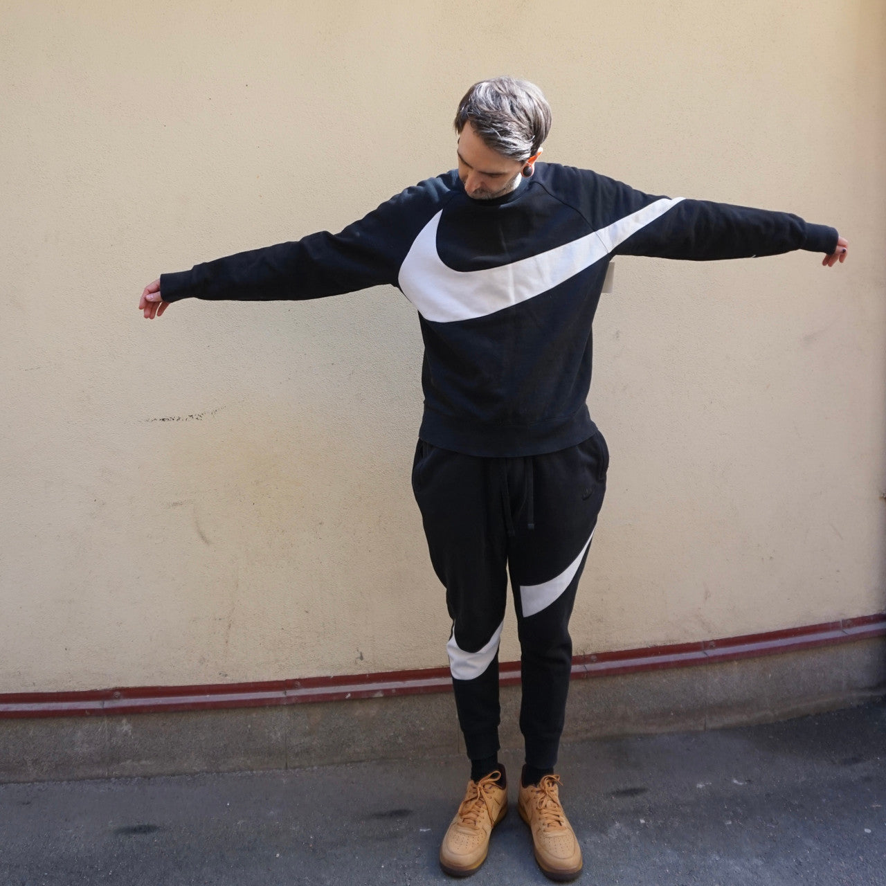 Big Swoosh Pants Jumper Set
