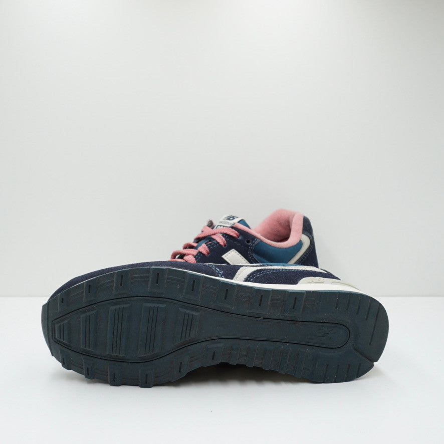 New balance 996 blue cheap and pink