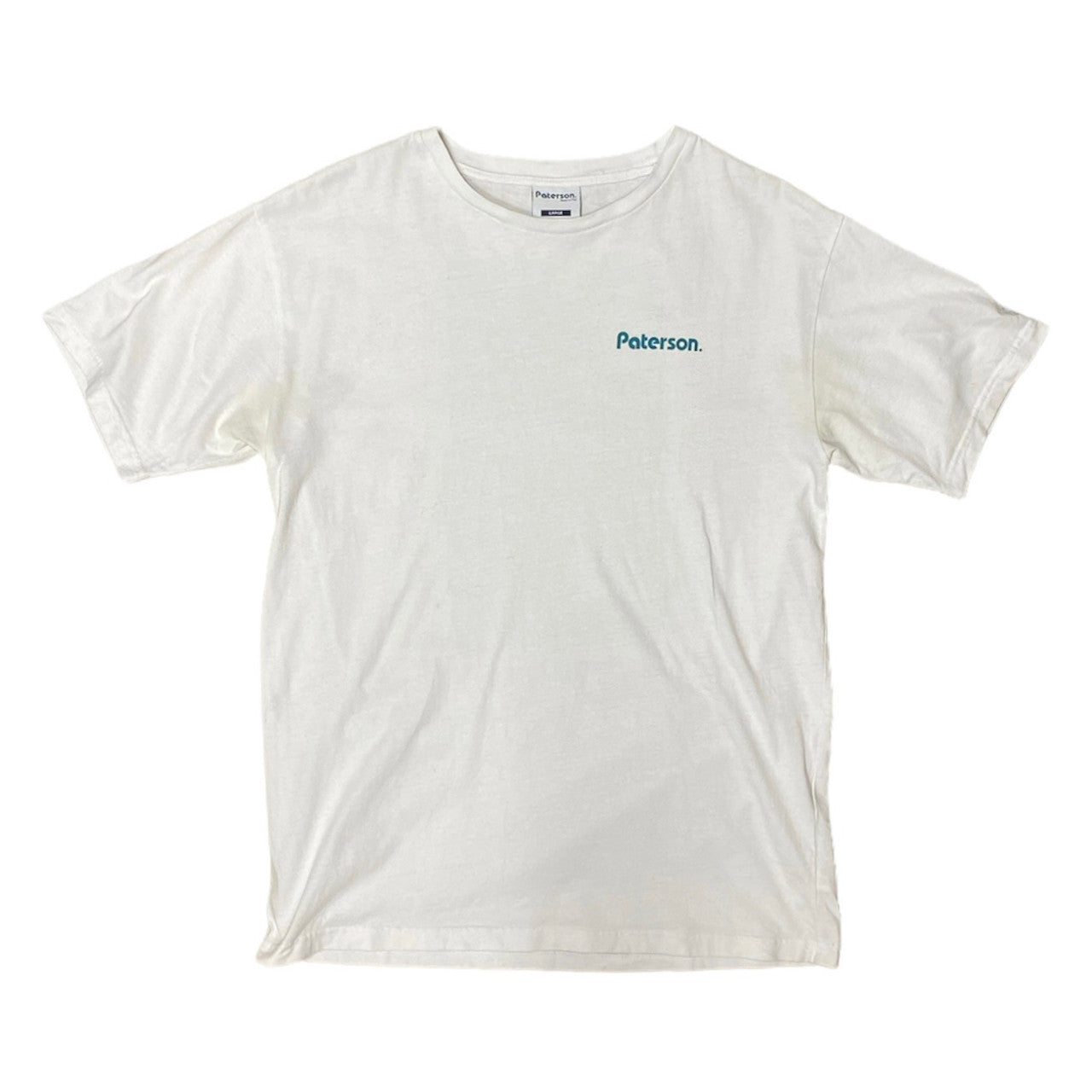 Paterson Tennis Court Tshirt White