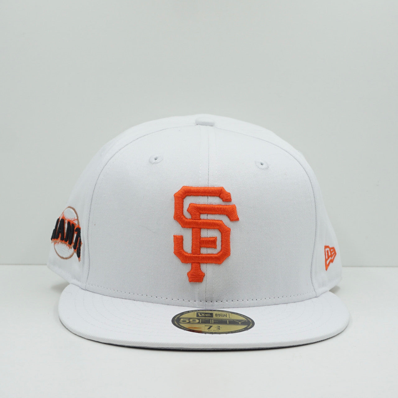 New Era San Francisco Giants White/Orange Fitted Cap