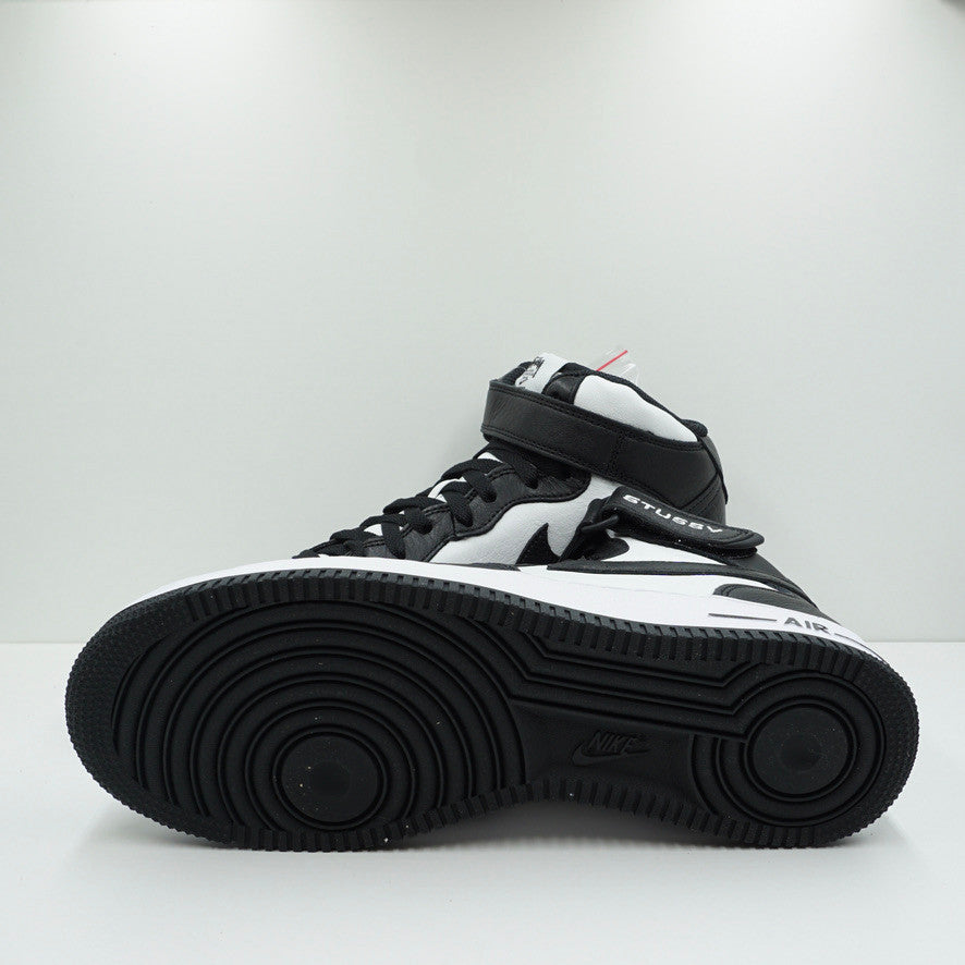 Nike x Stussy Air Force 1 '07 Mid Black White