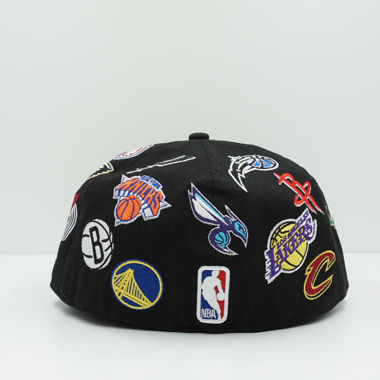 New Era NBA Logos Fitted Cap