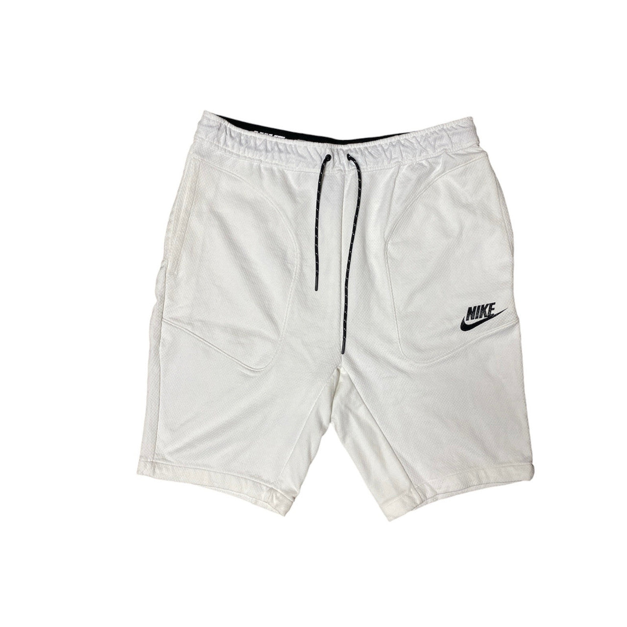 Nike White AV15 Mesh Shorts