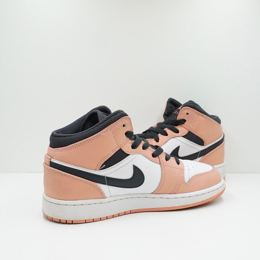 Jordan 1 Mid Pink Quartz (GS)