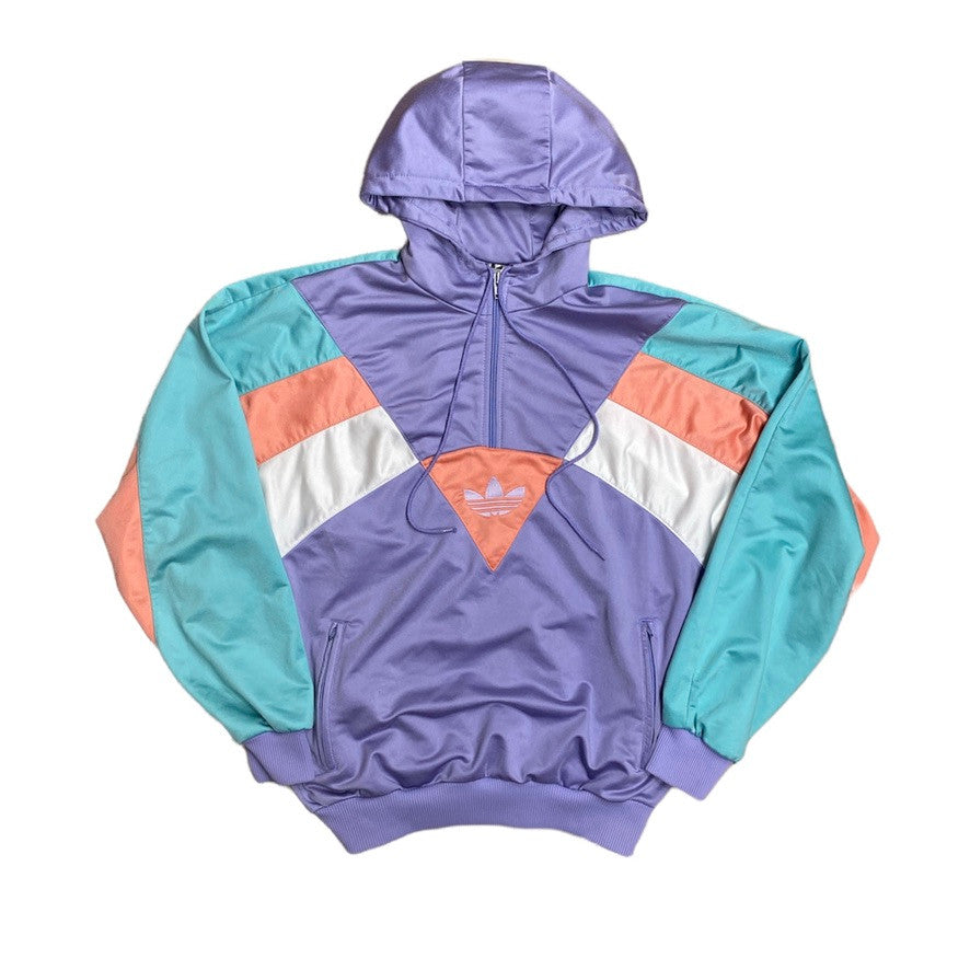 Adidas Half Zip Purple Green (W)