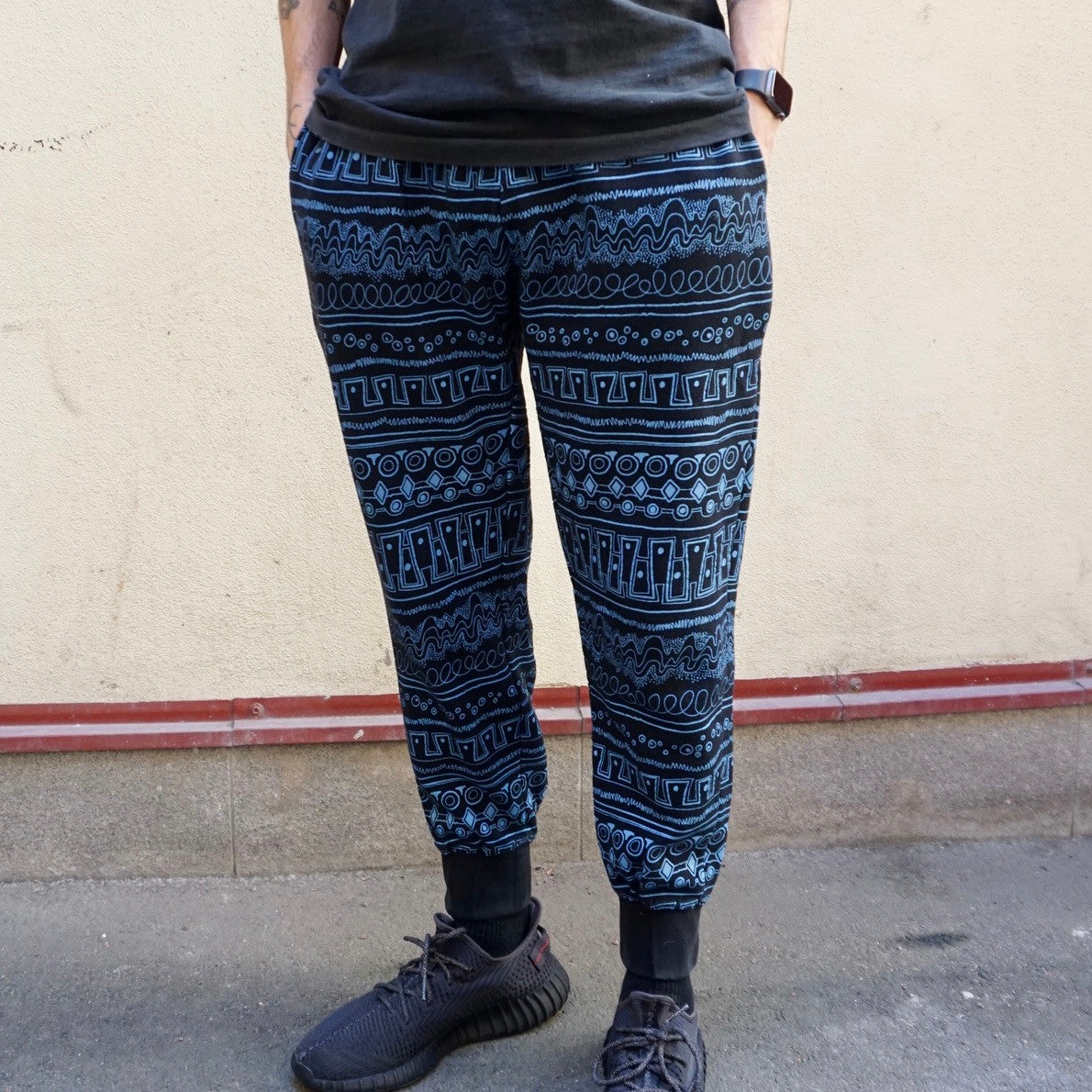 Stussy All Over Tribe Print Sweat Pants