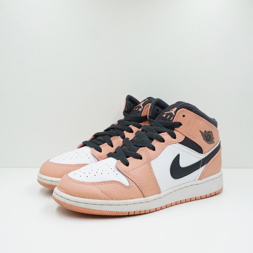 Jordan 1 Mid Pink Quartz (GS)