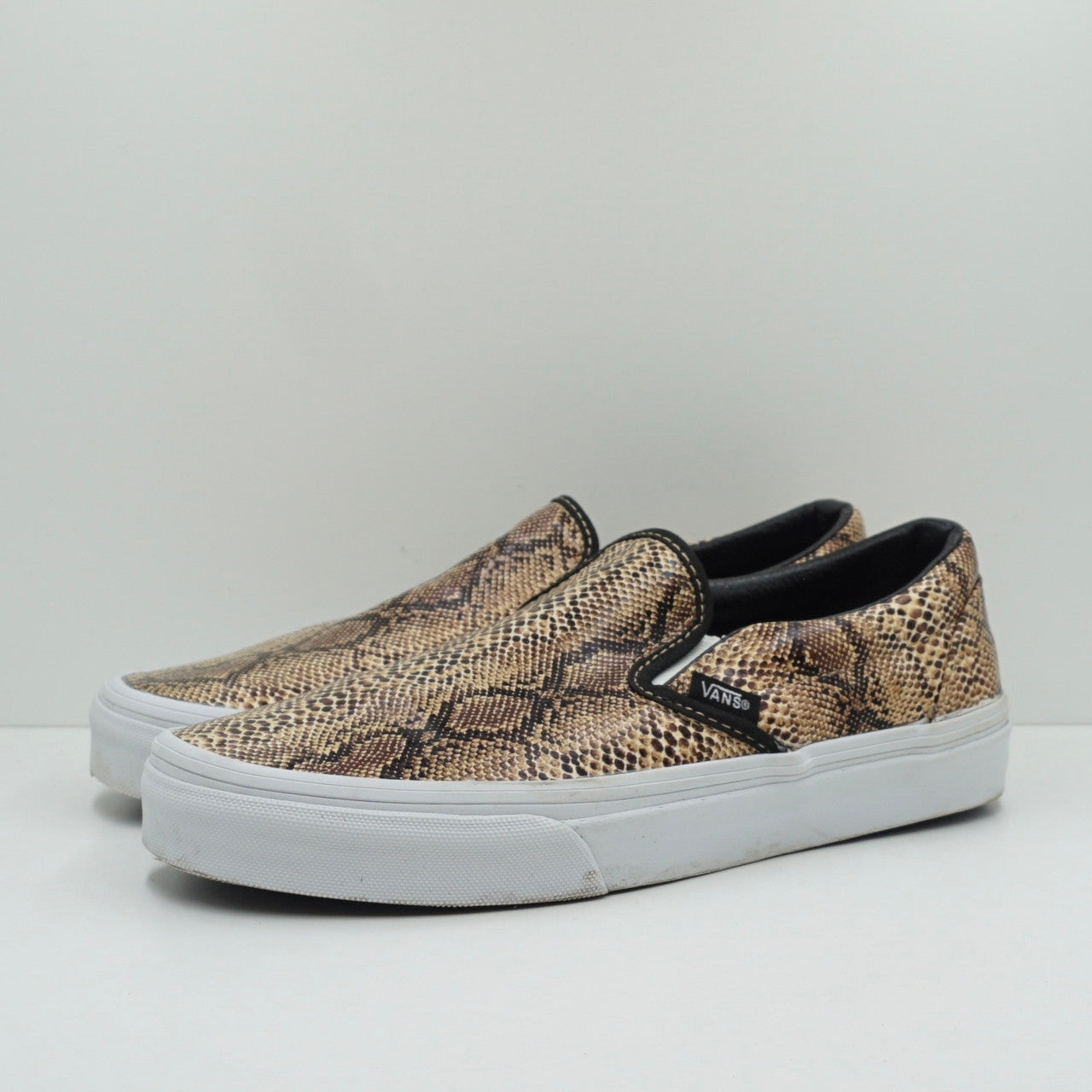 Vans Skate Snakeskin Vans Slip Ons Uk Vans Slip On Faux Snakeskin