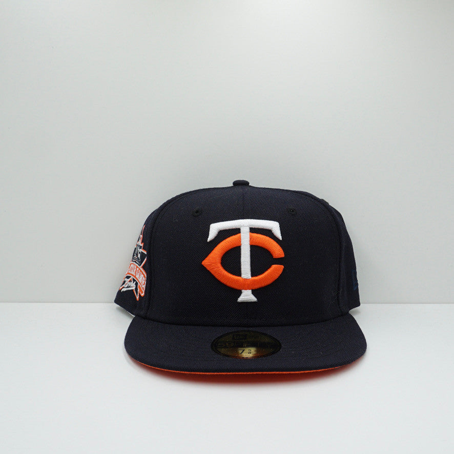 New Era Minnesota Twins Cooperstown Collection Navy Fitted Cap