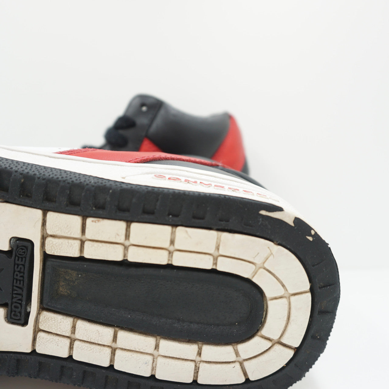 Converse Weapon 86 Mid Black Red White