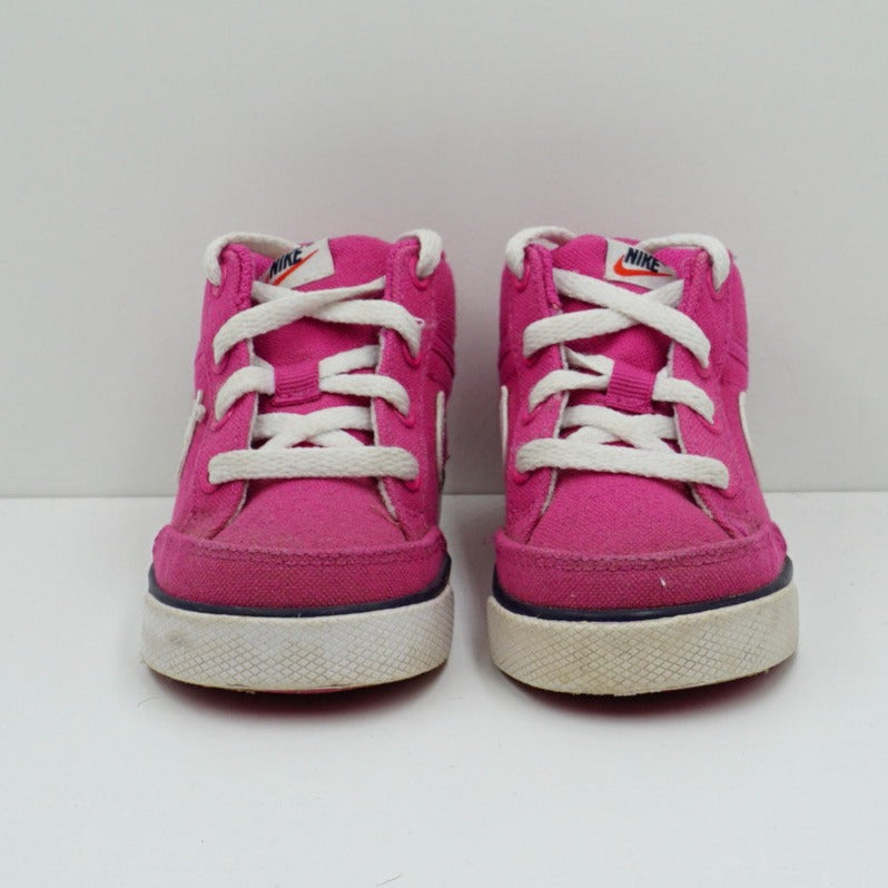 Nike Pink Canvas High Toddler