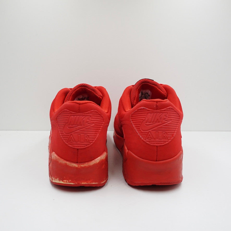 All red nike on sale air max 90 hyperfuse