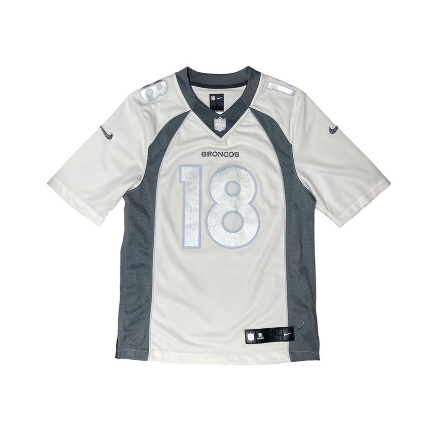 Nike NFL Denvor Broncos Peyton Manning Platinum Silver Special Edition Jersey