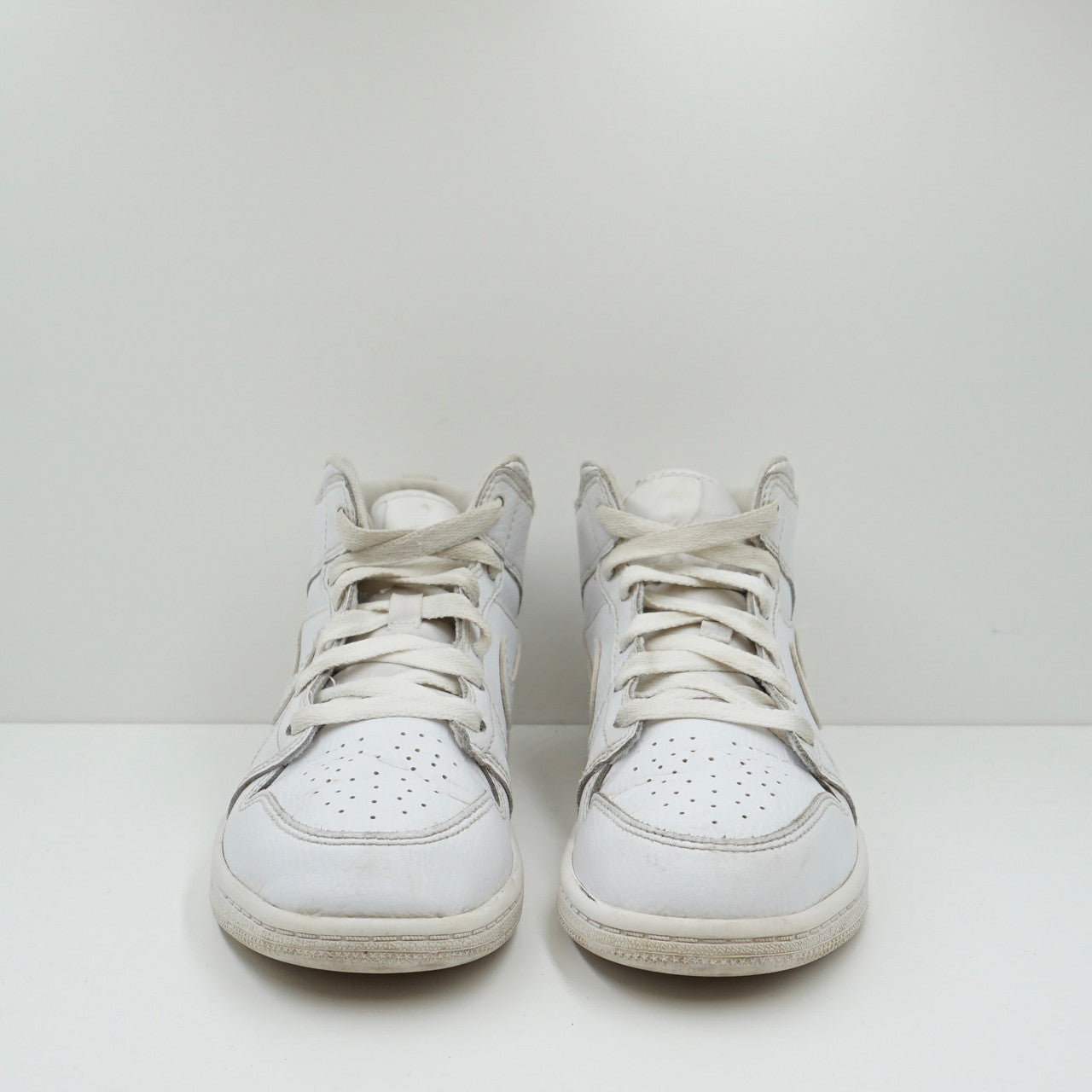 Jordan 1 Mid Triple White (2020) (PS)